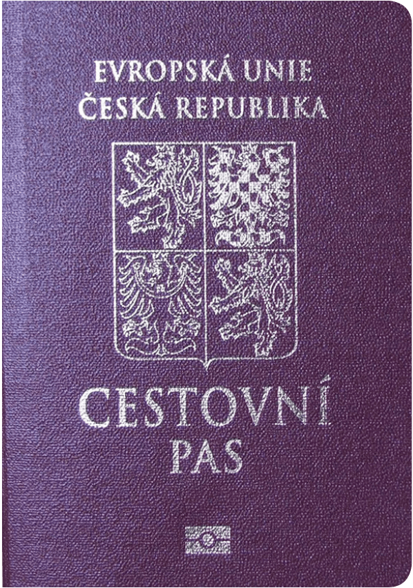 The image of the passport of Czech Republic