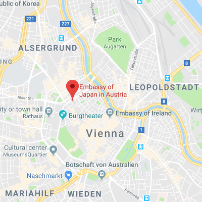 Location of embassy