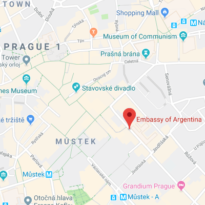 Location of embassy