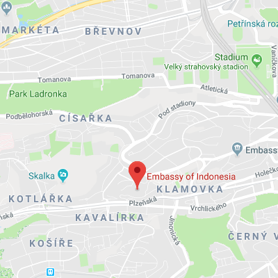 Location of embassy