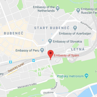 Location of embassy