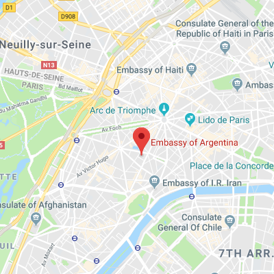 Location of embassy