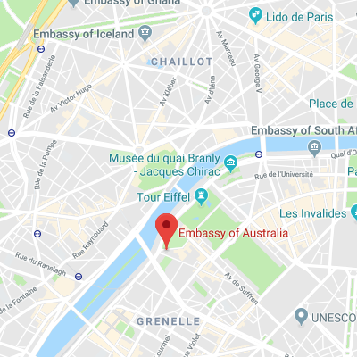 Location of embassy