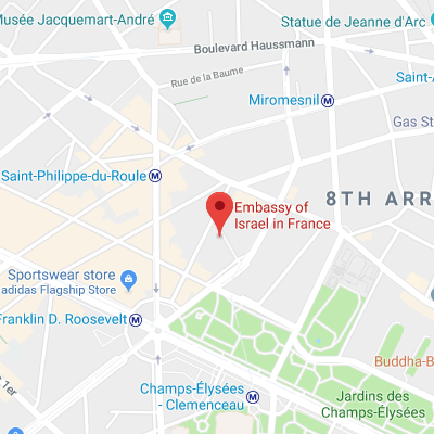 Location of embassy