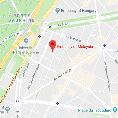 Location of embassy