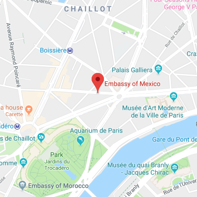 Location of embassy