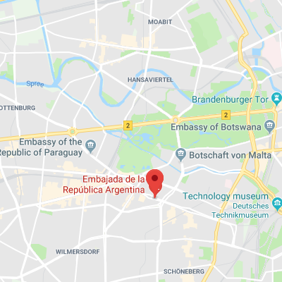 Location of embassy