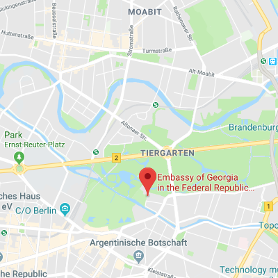 Location of embassy