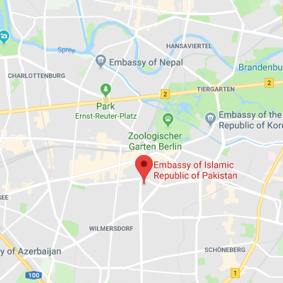 Location of embassy