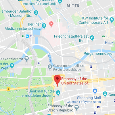 Location of embassy