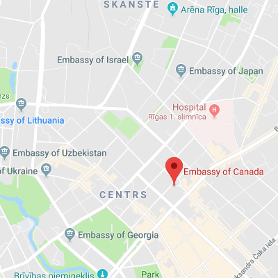 Location of embassy