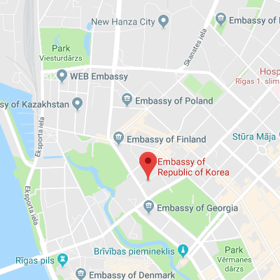 Location of embassy