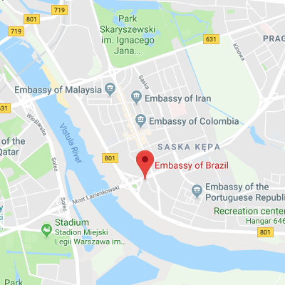 Location of embassy