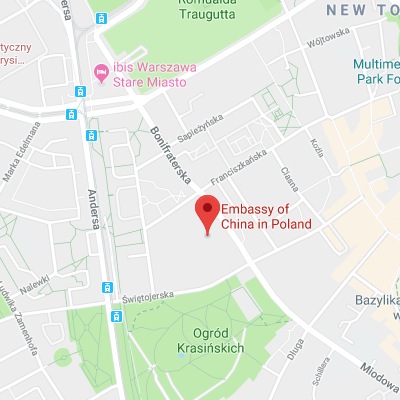 Location of embassy