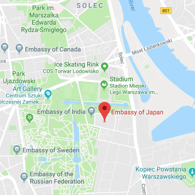 Location of embassy