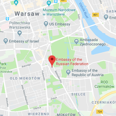 Location of embassy