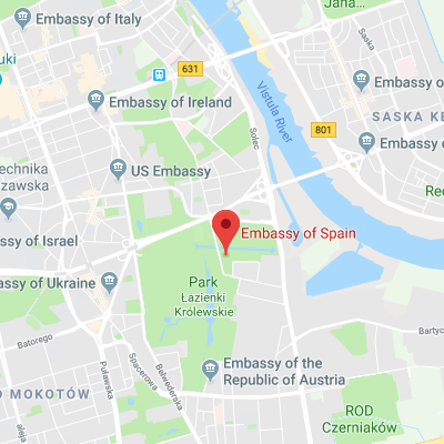 Location of embassy