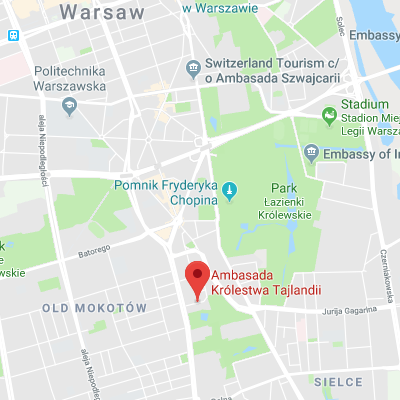 Location of embassy