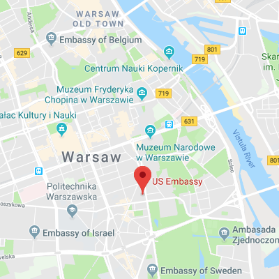 Location of embassy