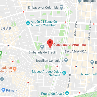 Location of embassy