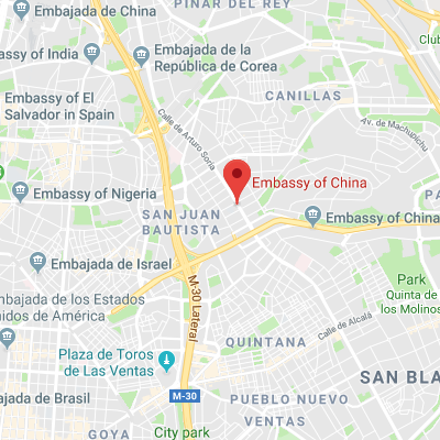 Location of embassy