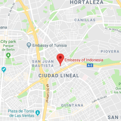 Location of embassy