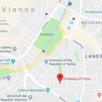 Location of embassy