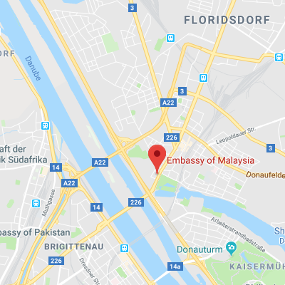 Location of embassy