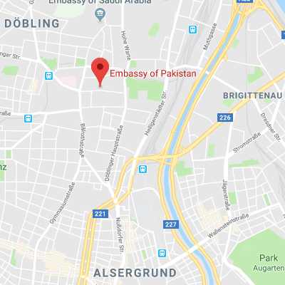 Location of embassy