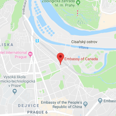 Location of embassy