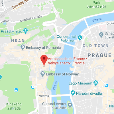 Location of embassy