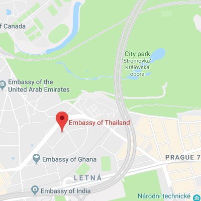 Location of embassy