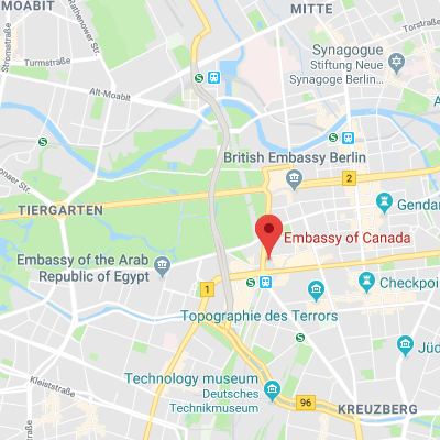 Location of embassy