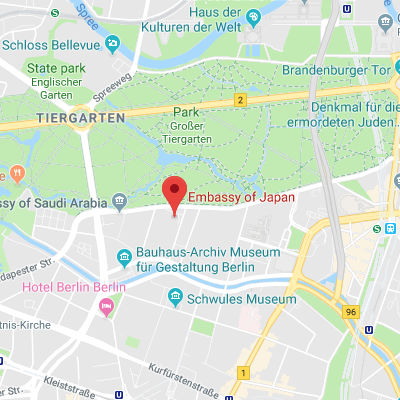 Location of embassy