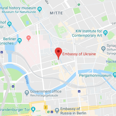 Location of embassy