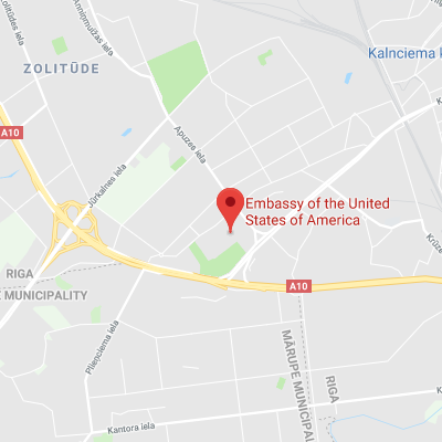 Location of embassy