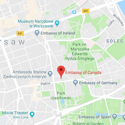 Location of embassy