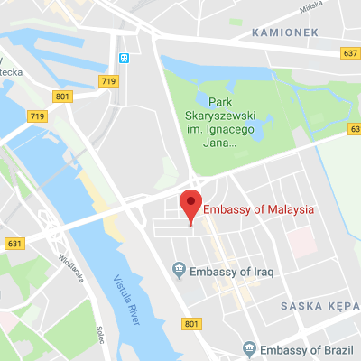 Location of embassy