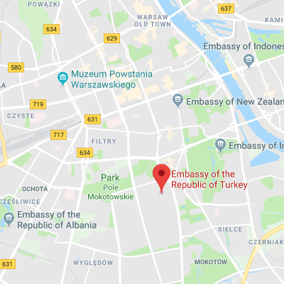 Location of embassy