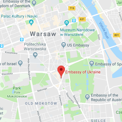 Location of embassy