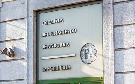 Andorra embassy plaque
