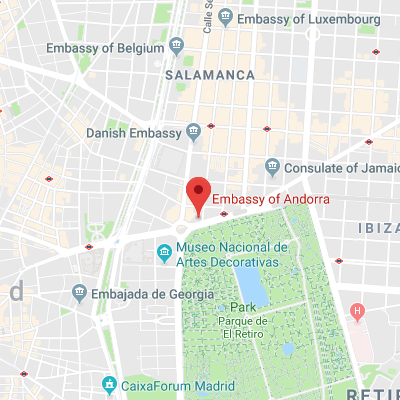 Location of embassy