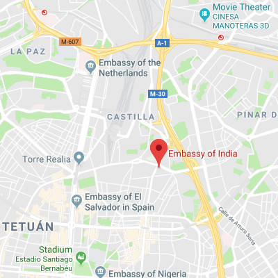 Location of embassy