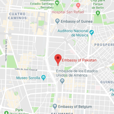 Location of embassy